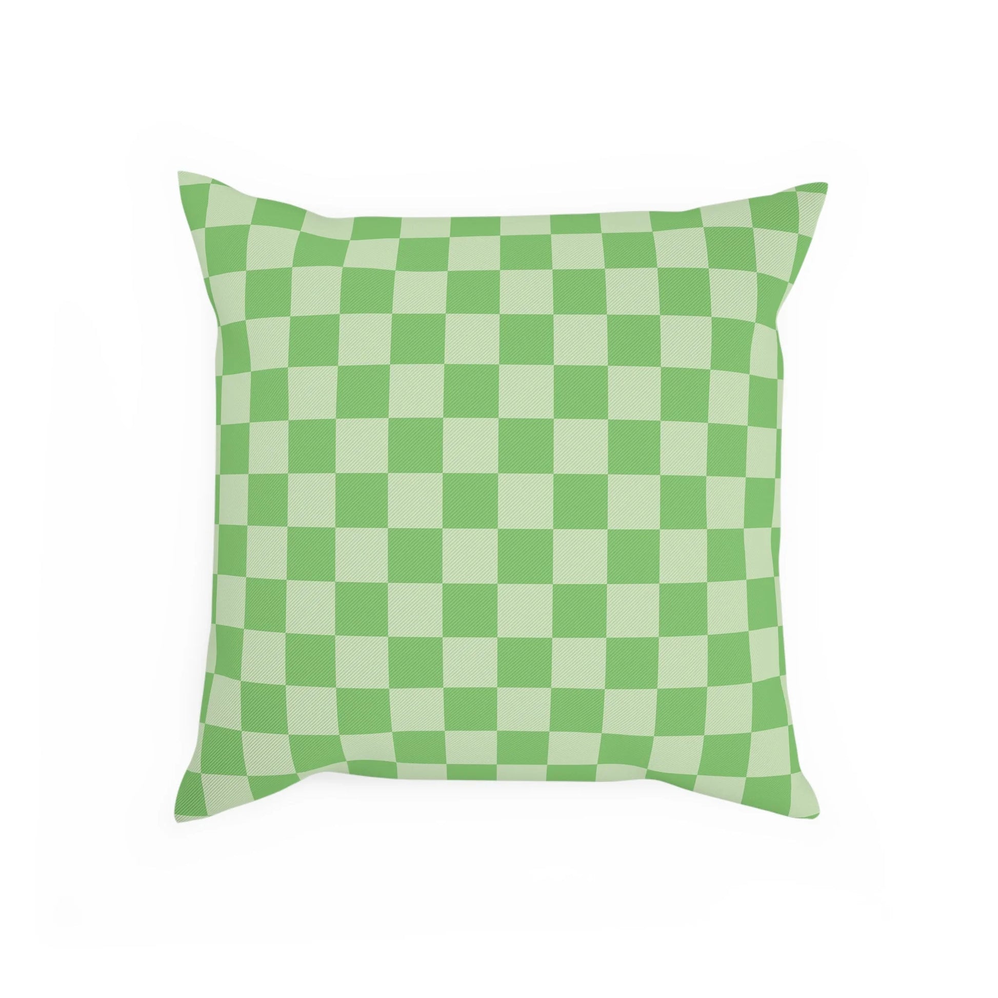 Custom Character Checkerboard Green Cushion, Artsulli - Art is Long, Life is Short, Home Decor, , , , , , , 