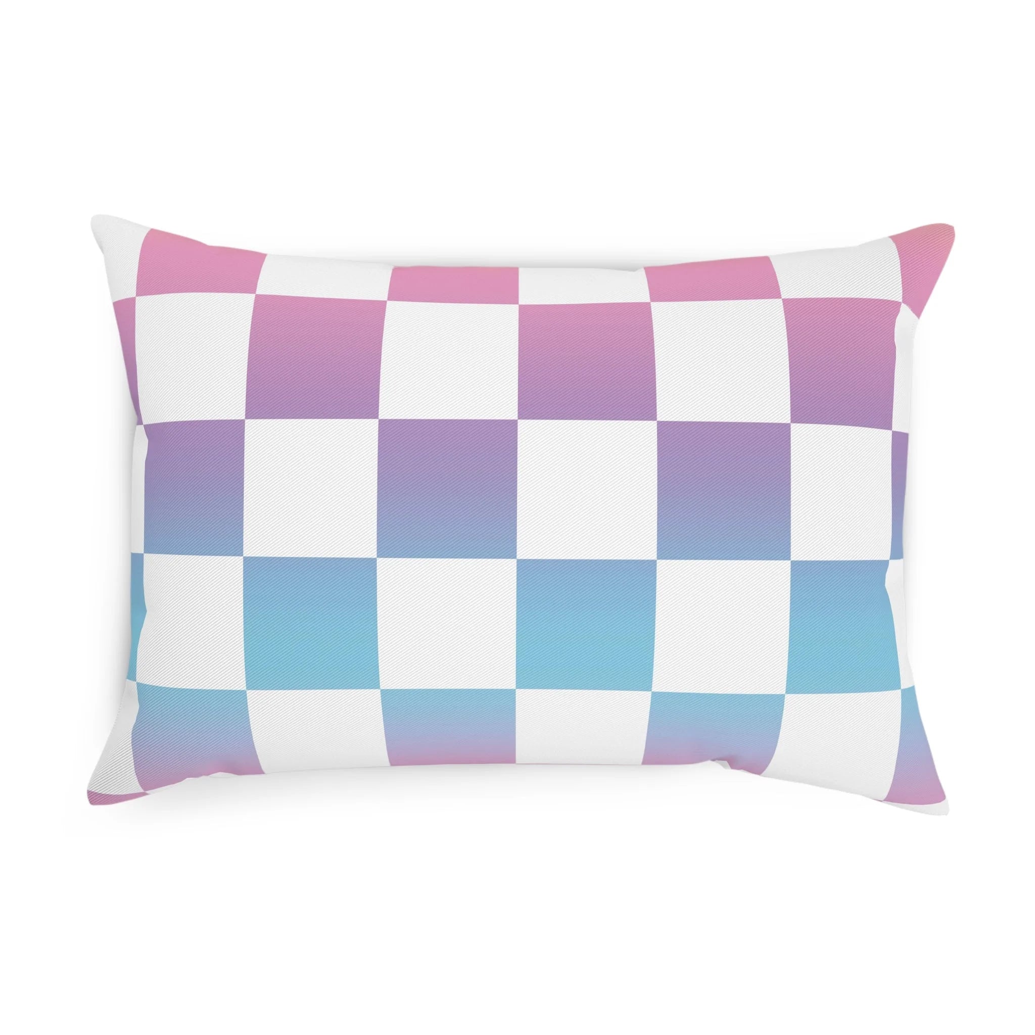 Custom Character Vaporwave Check Cushion, Artsulli - Art is Long, Life is Short, Home Decor, , , , , , , 