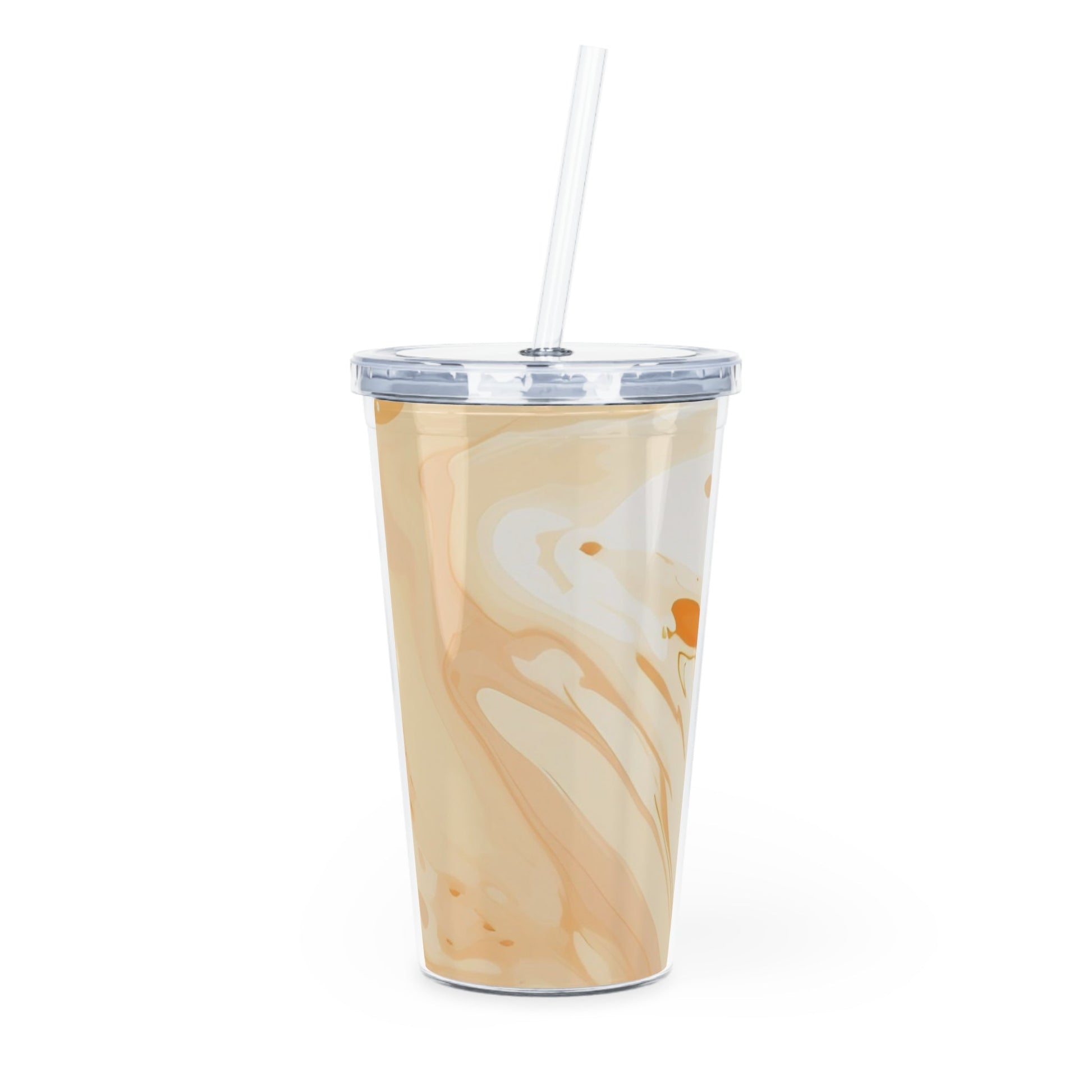 Custom Clear Plastic Tumbler, Artsulli - Art is Long, Life is Short, Mug, Size, 20oz, Color, Transparent, , , 30641110407751975862