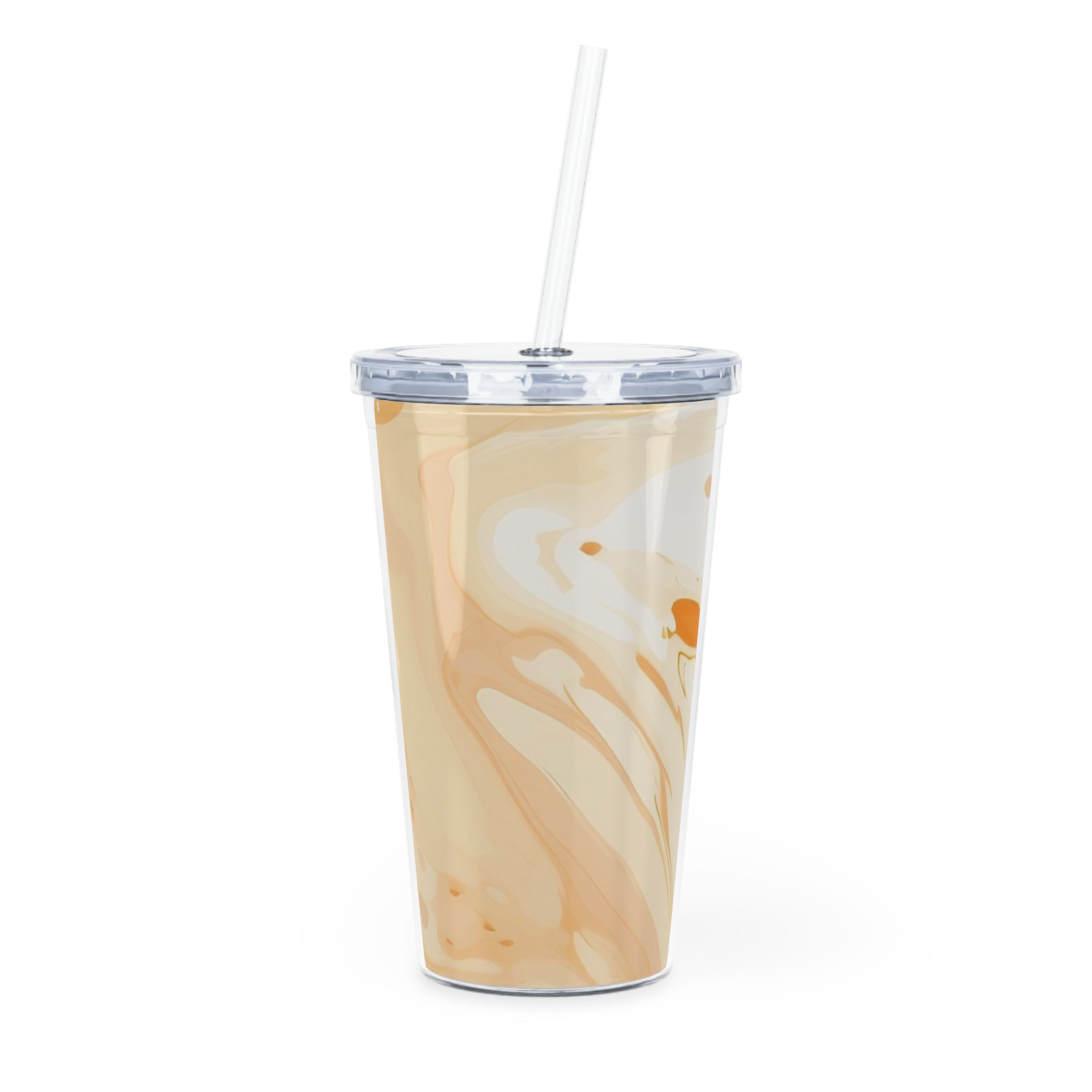 Custom Clear Plastic Tumbler, Artsulli - Art is Long, Life is Short, Mug, Size, 20oz, Color, Transparent, , , 30641110407751975862