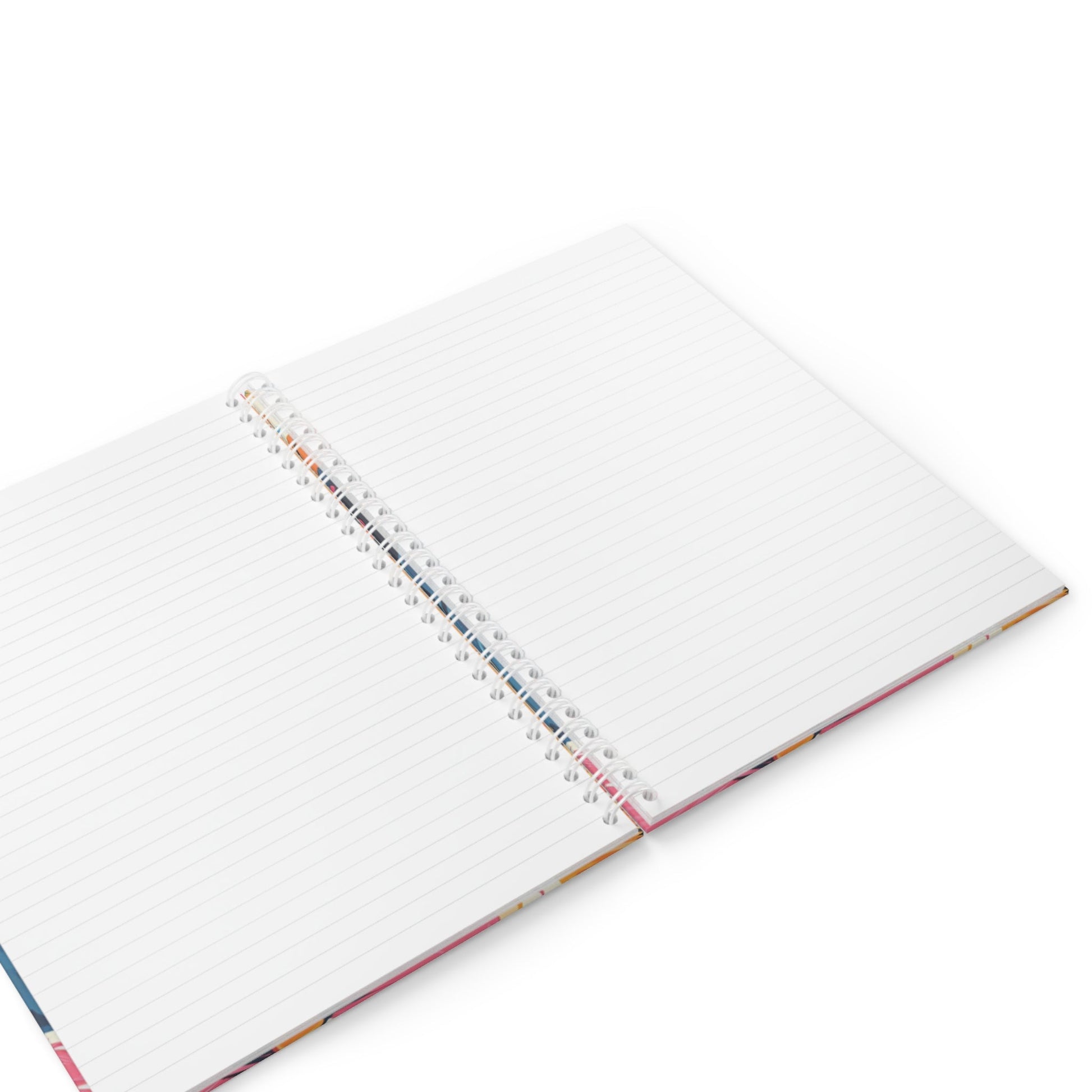 Custom Floral Abstract Wide-Ruled Spiral Notebook, Artsulli - Art is Long, Life is Short, Paper products, , , , , , , 