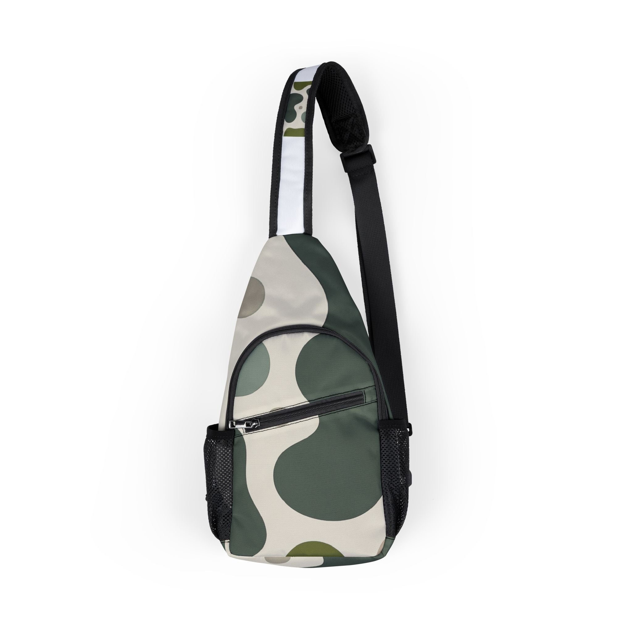 Printify Customizable Camouflage Sling Bag 2025