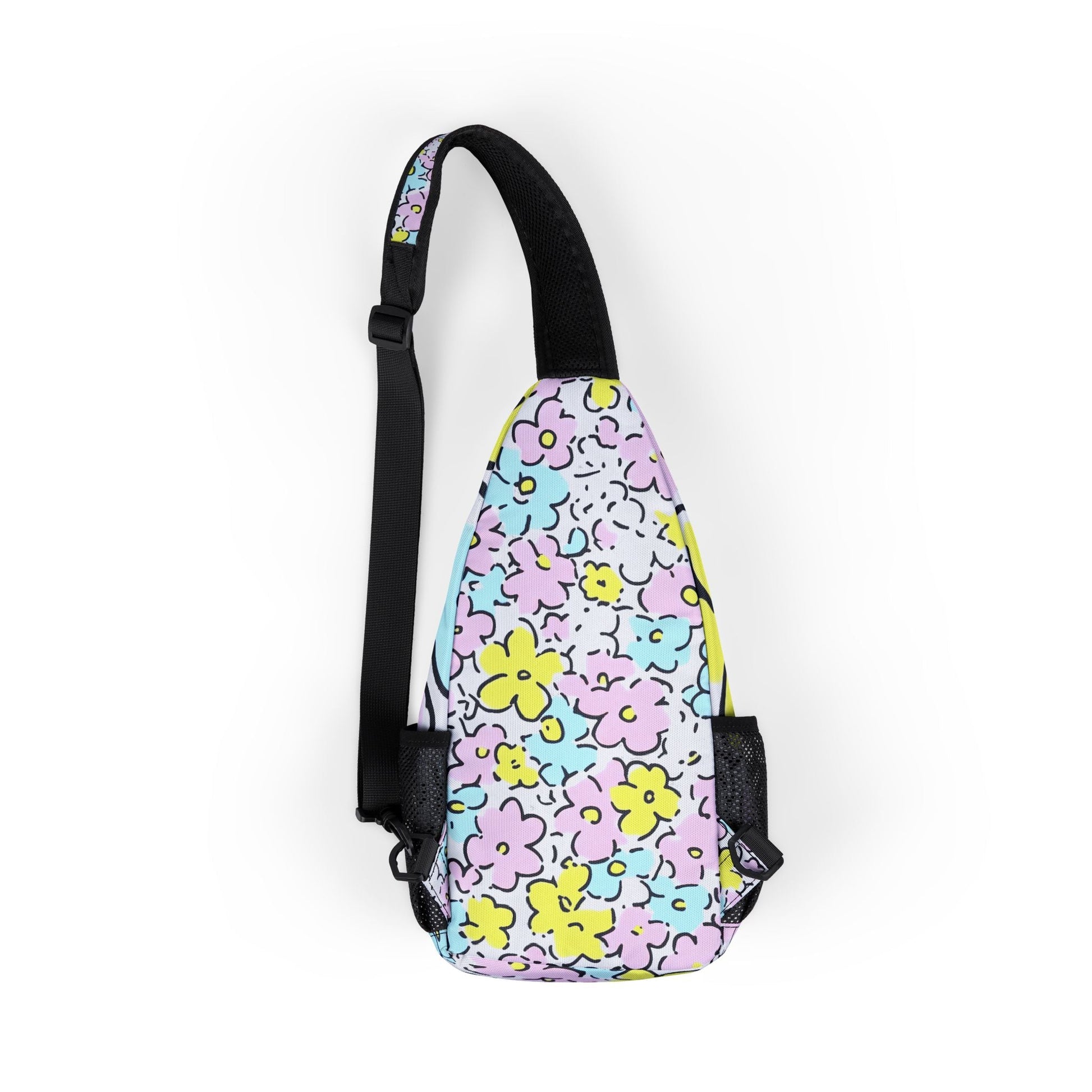 Printify Customizable Floral Nylon Chest Bag 2025