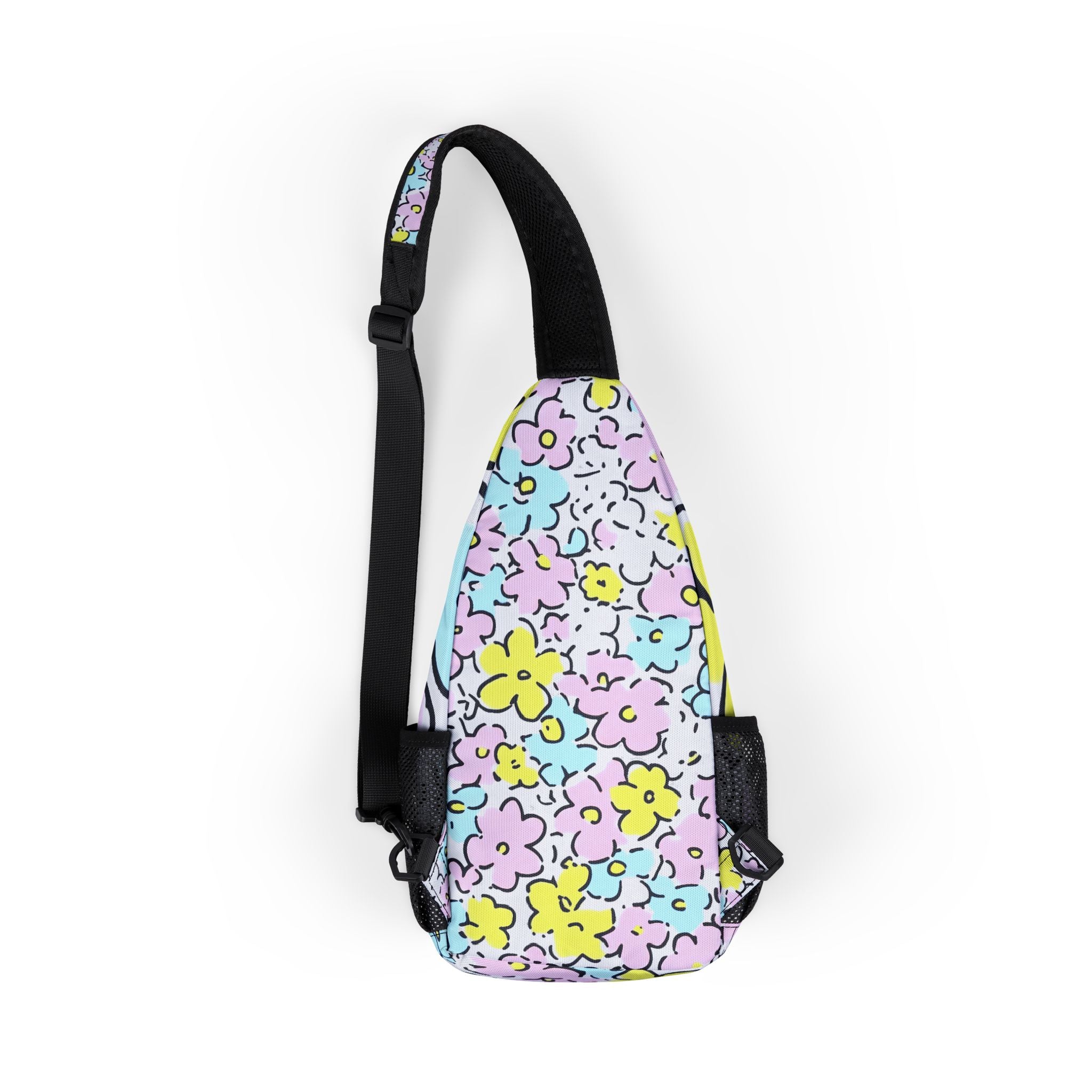 Printify Customizable Floral Nylon Chest Bag 2025