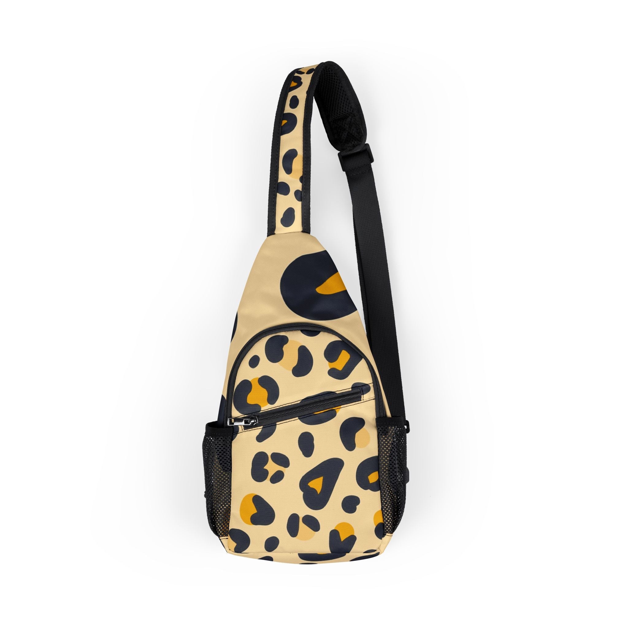 Printify Customizable Leopard Print Chest Bag 2025
