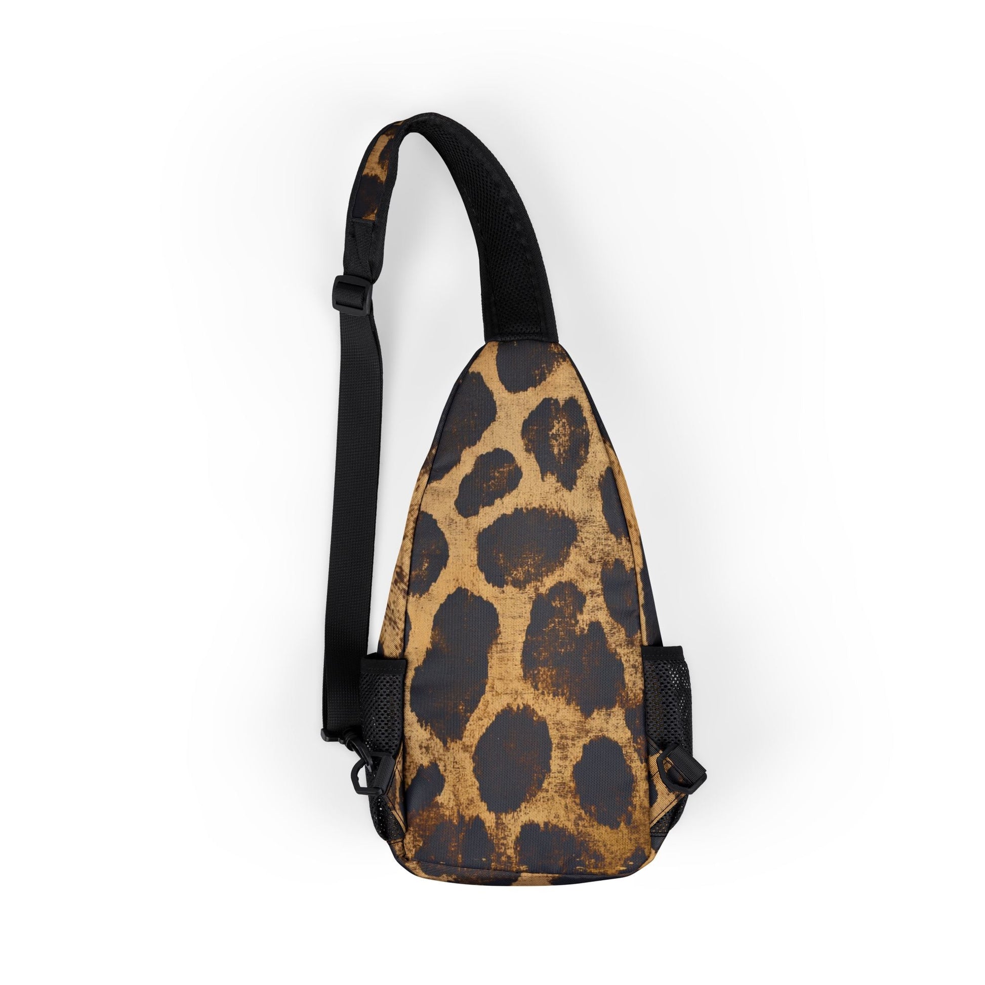 Customizable Leopard Print Chest Bag, Artsulli - Art is Long, Life is Short, Bags, , , , , , , 