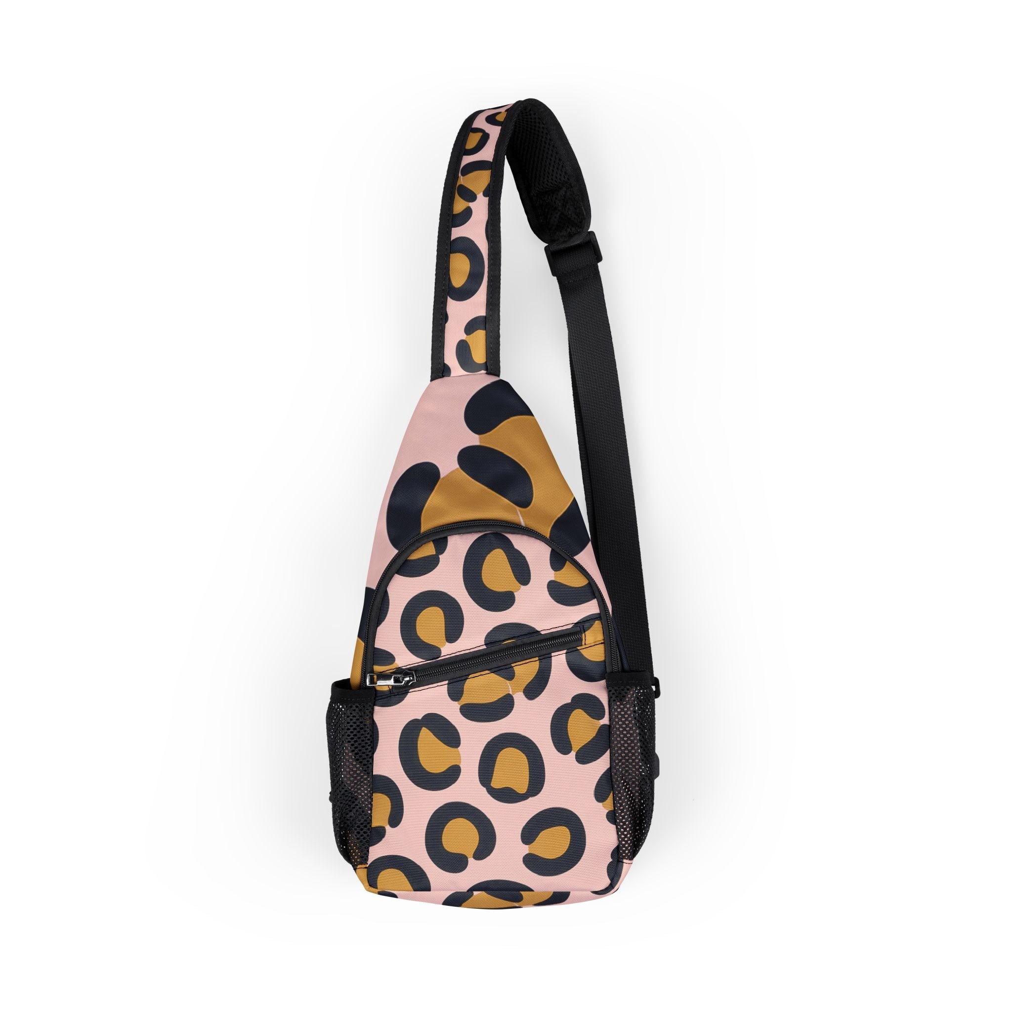 Printify Customizable Leopard Print Chest Bag 2025
