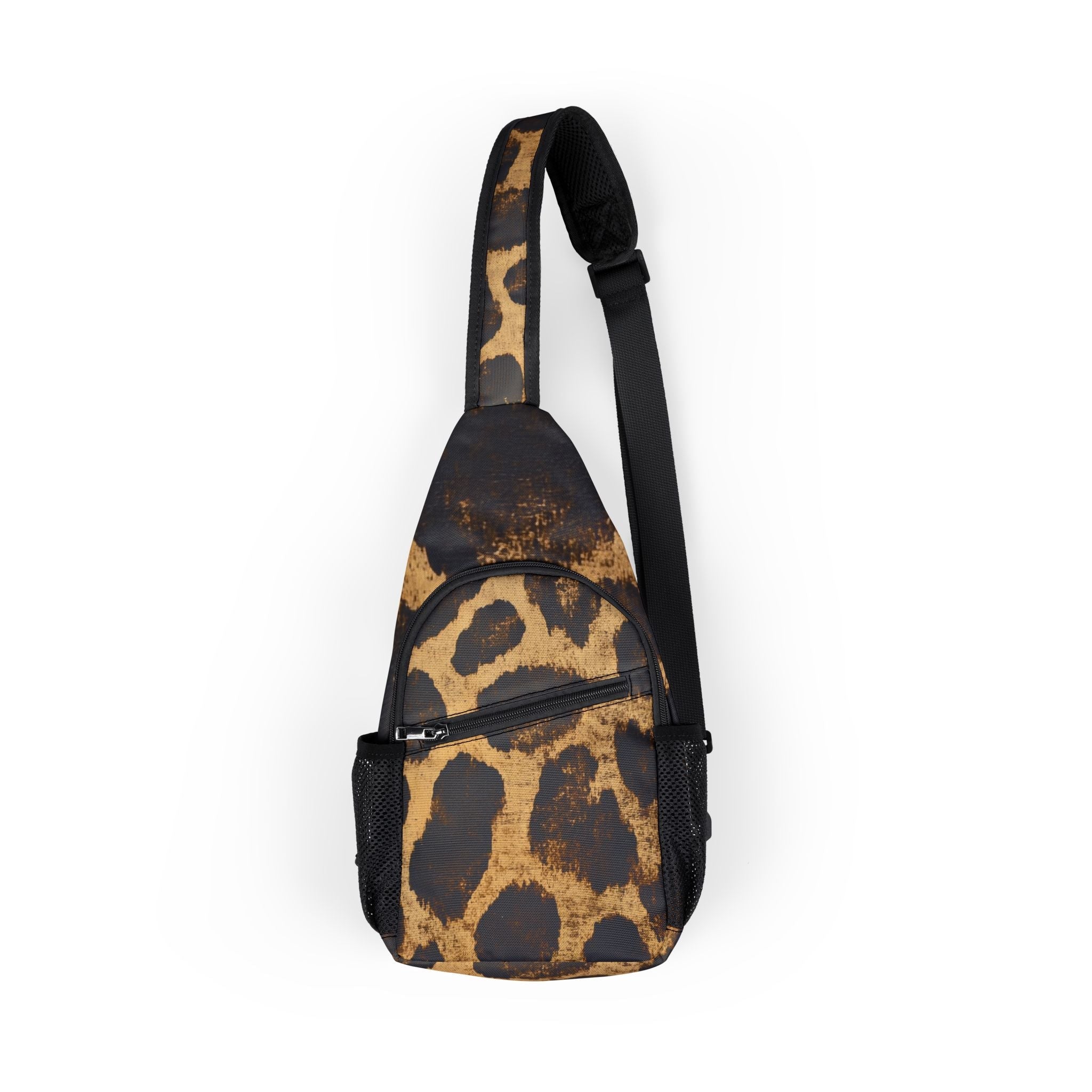 Customizable Leopard Print Chest Bag, Artsulli - Art is Long, Life is Short, Bags, Size, One size, , , , , 25221130459976185218