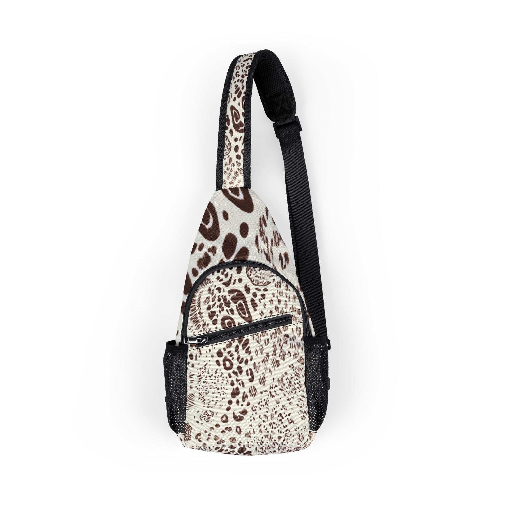 Customizable Leopard Print Chest Bag, Artsulli - Art is Long, Life is Short, Bags, Size, One size, , , , , 26501515964170904148