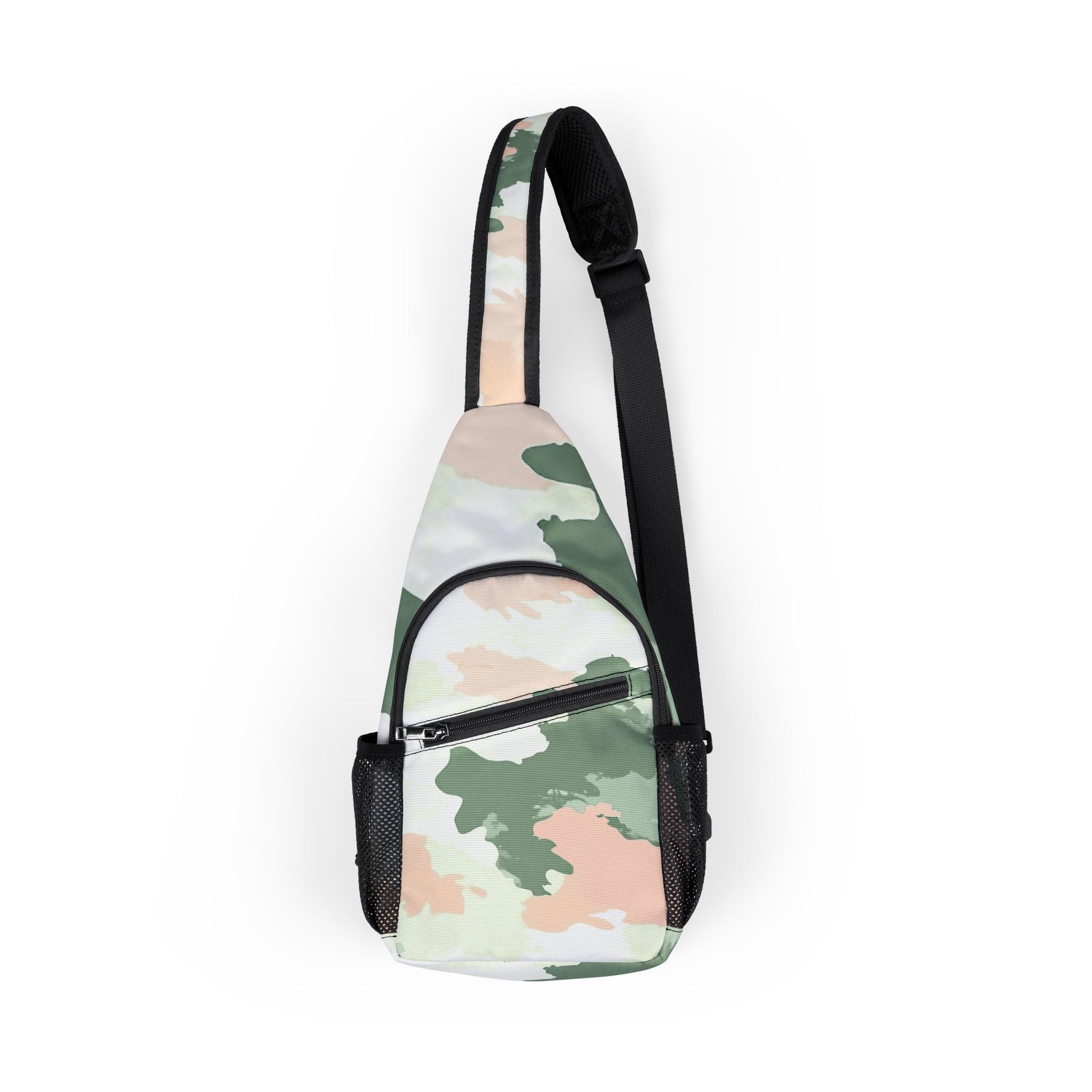 Printify Customizable Muted Camo Chest Bag 2025