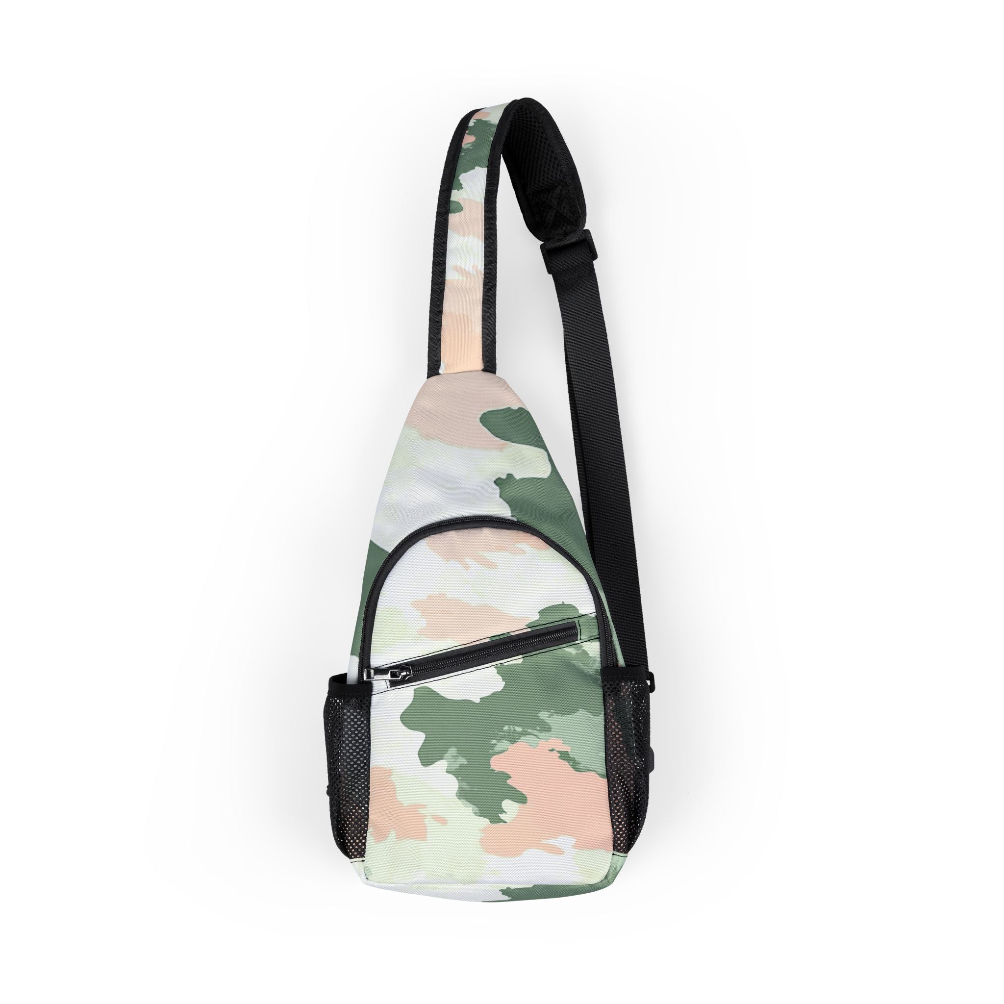 Printify Customizable Muted Camo Chest Bag 2025