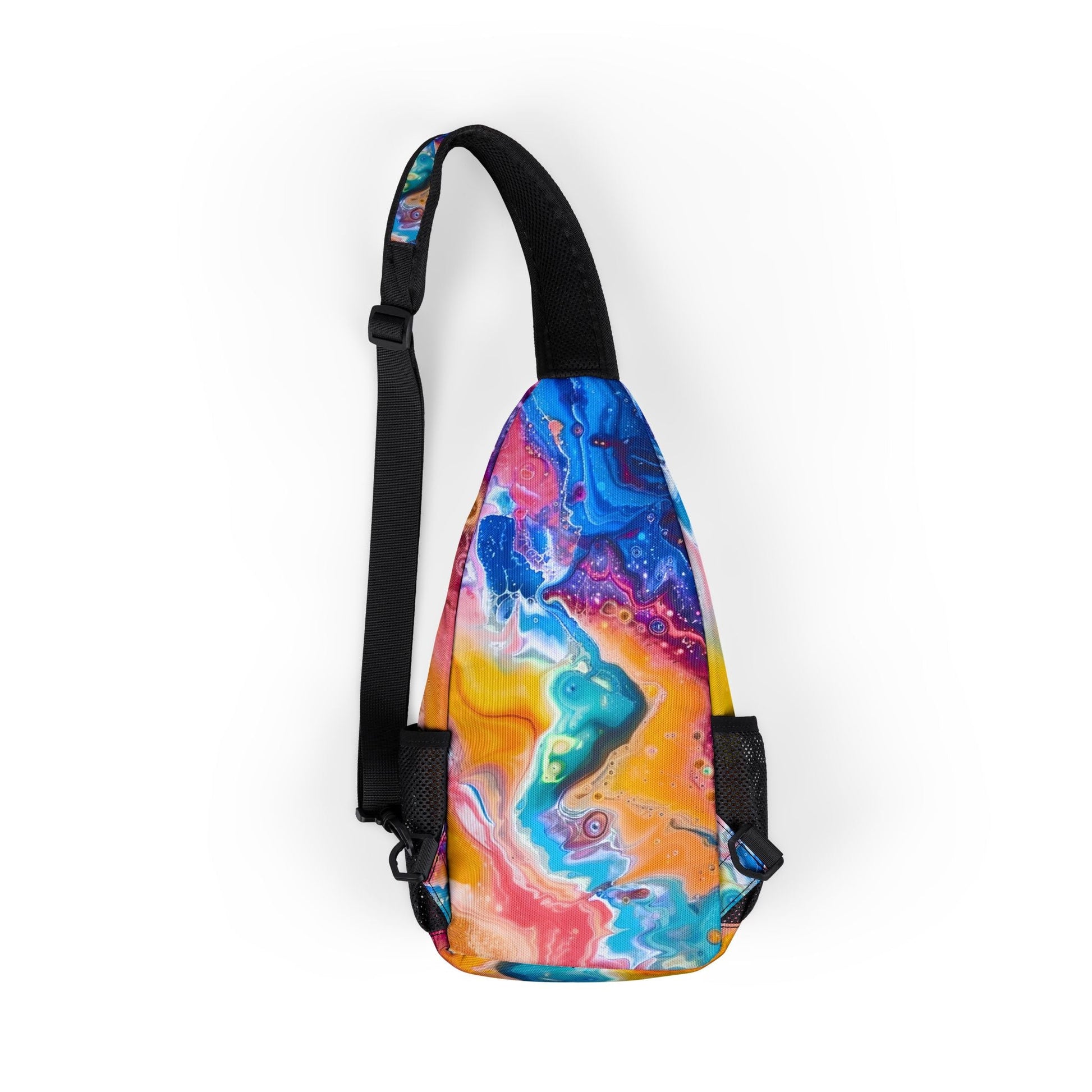 Customizable Nylon Chest Bag for Daily, Artsulli - Art is Long, Life is Short, Bags, , , , , , , 