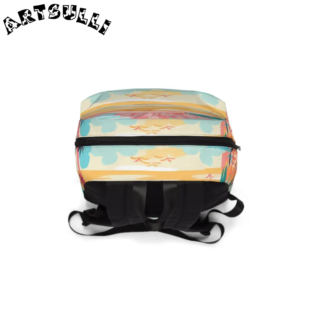 JAKKOUTTHEBXX Customizable Tropical Backpack for All Day Comfort 2025