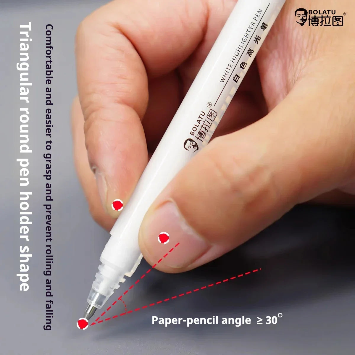 Buy The Best By Artsulli - Art is Long Life Short - 1.0mm White Ink Gel Pen Highlight Marker 3/5Pcs Fine Tip for Student Stationery Drawing