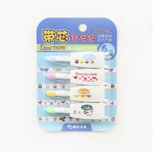 Buy The Best By Artsulli - Art is Long Life Short - 1 pc Kawaii Animals Mechanical Decorative Correction Tape Corrector Diary Diy Journal