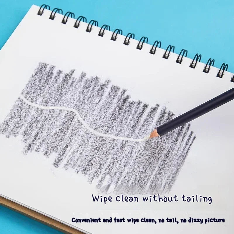 Buy The Best By Artsulli - Art is Long Life Short - Pencil Shape Erasers for Drawing Painting Sketching High Precision Professional