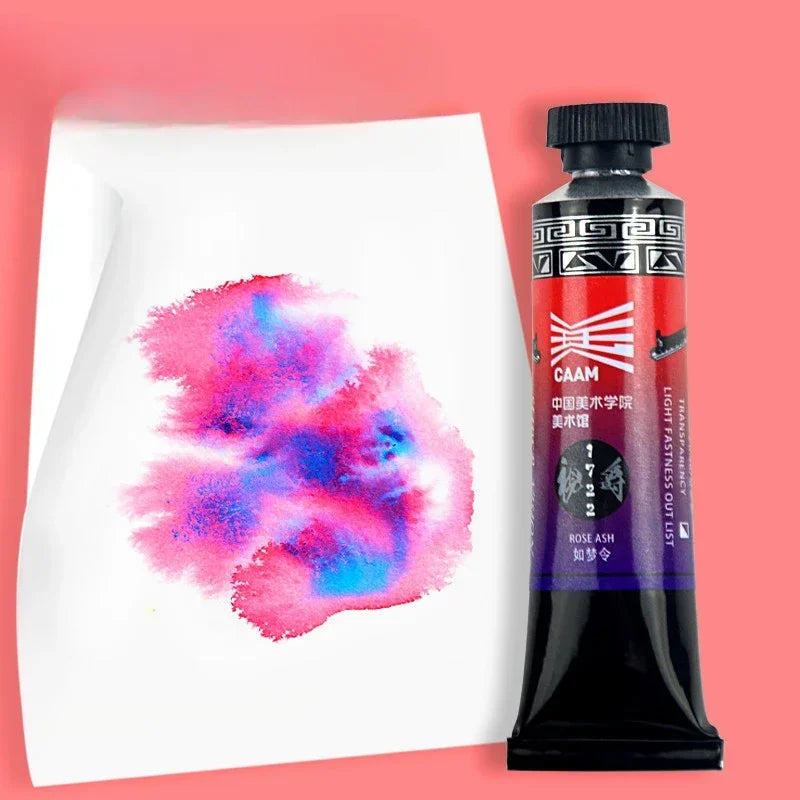 Buy The Best By Artsulli - Art is Long Life Short - 15ml Super Vision Layered Color Solid Watercolor Paint Tools Students Illustration