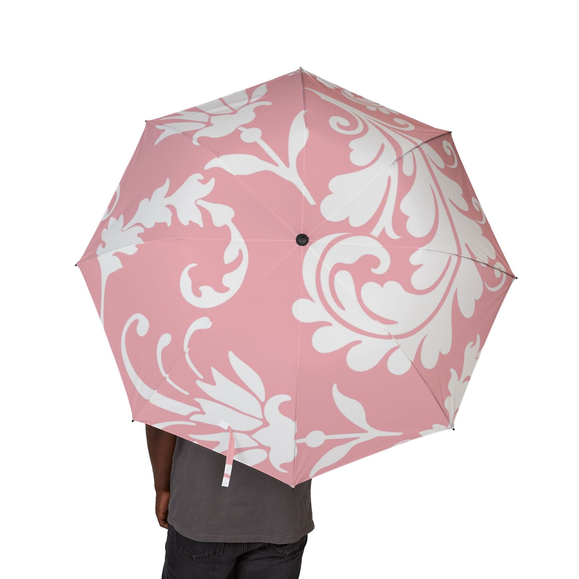 Damask Pattern Pink Umbrella, Artsulli - Art is Long, Life is Short, Accessories, , , , , , , 
