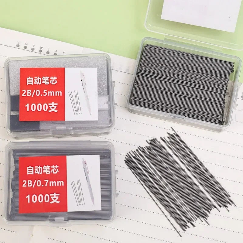 Buy The Best By Artsulli - Art is Long Life Short - Large Capacity Pencil Lead 0.5 0.7 2B Refills Replaceable Mechanical Student Drawing