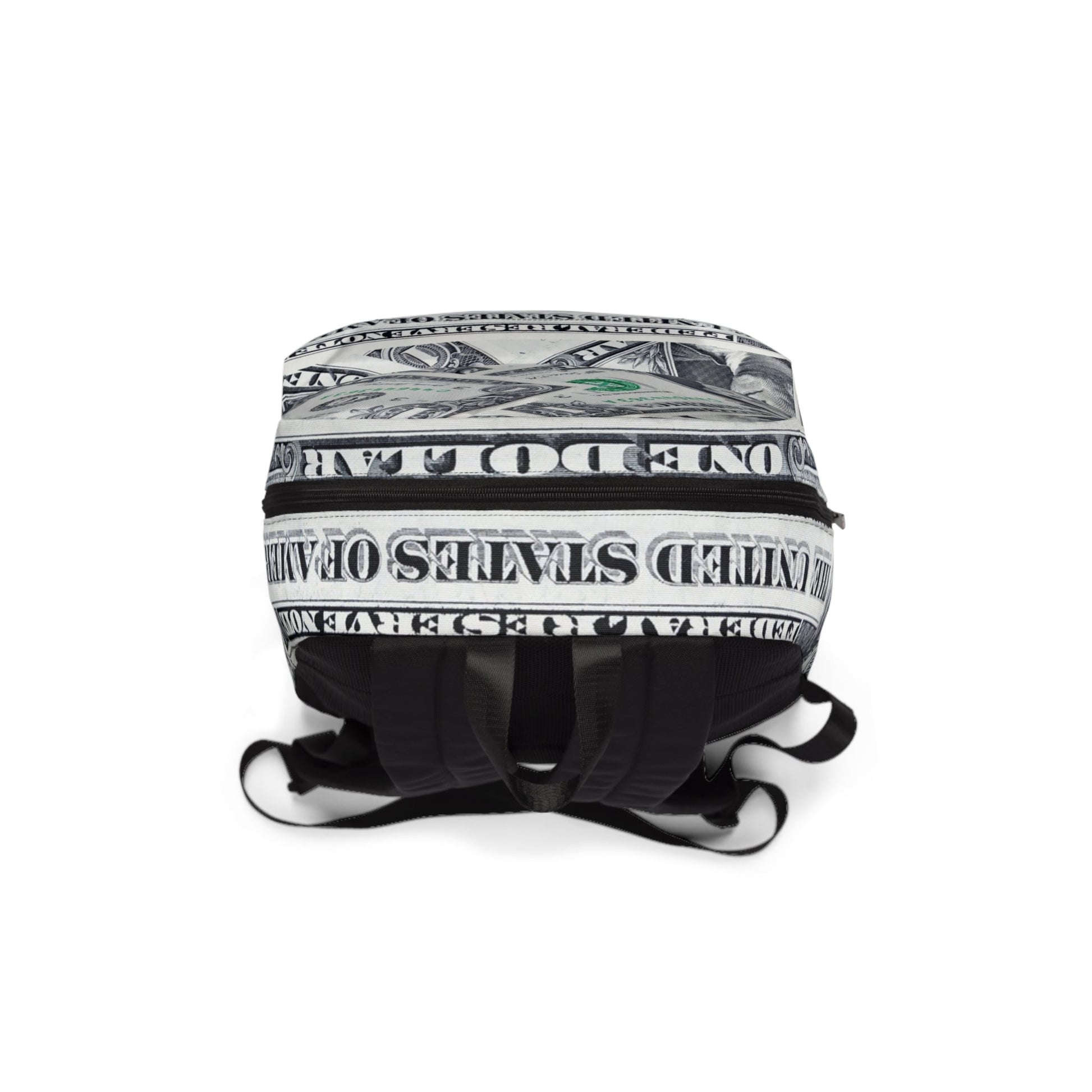 Printify Dollar Bill Artistic Work Illustrated Backpack 2025