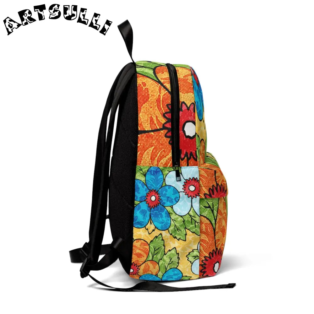 JAKKOUTTHEBXX Durable Floral Backpack for All Day Carrying Comfort 2025