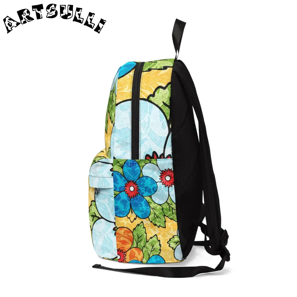 JAKKOUTTHEBXX Durable Floral Backpack for All Day Carrying Comfort 2025