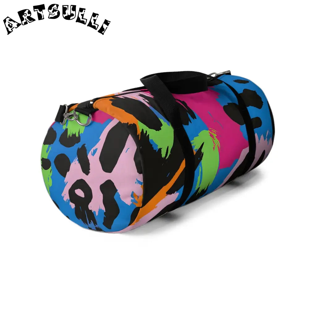 Durable Paint Splatter Duffel Bag, Artsulli - Art is Long, Life is Short, Bags, , , , , , , 