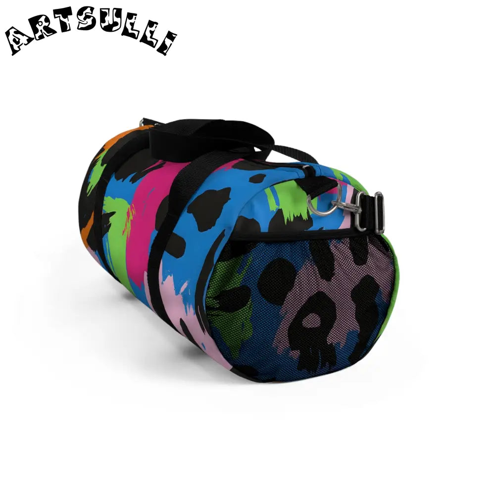 Durable Paint Splatter Duffel Bag, Artsulli - Art is Long, Life is Short, Bags, , , , , , , 