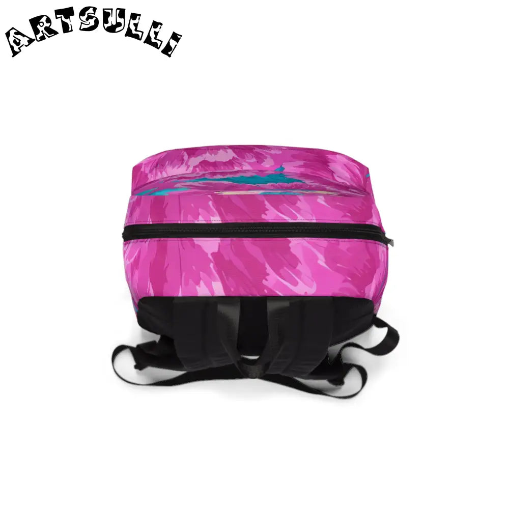 JAKKOUTTHEBXX Durable Pink Floral Backpack for All Day Carrying Comfort 2025