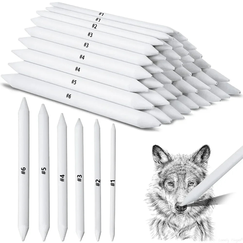 Buy The Best By Artsulli - Art is Long Life Short - Paper Blending Stumps for Drawing Shading Supplies Pencil Sketch Paint Tools Student