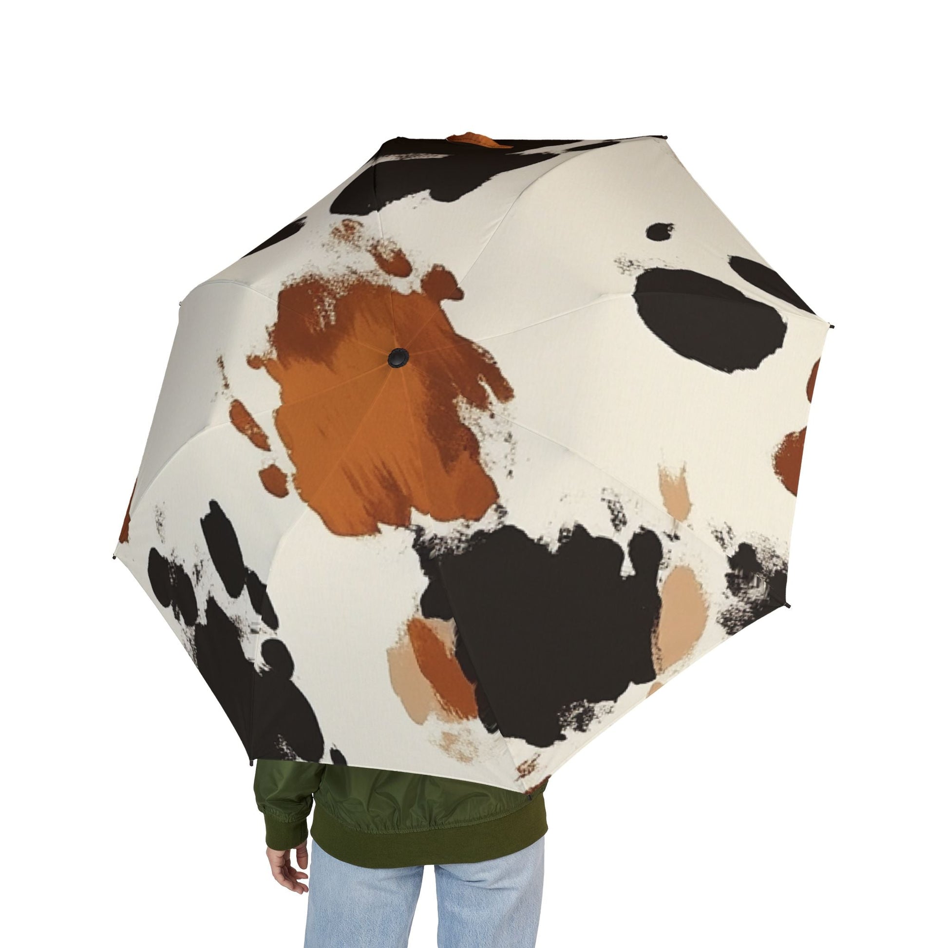 Earth Tone Splatter Umbrella, Artsulli - Art is Long, Life is Short, Accessories, , , , , , , 