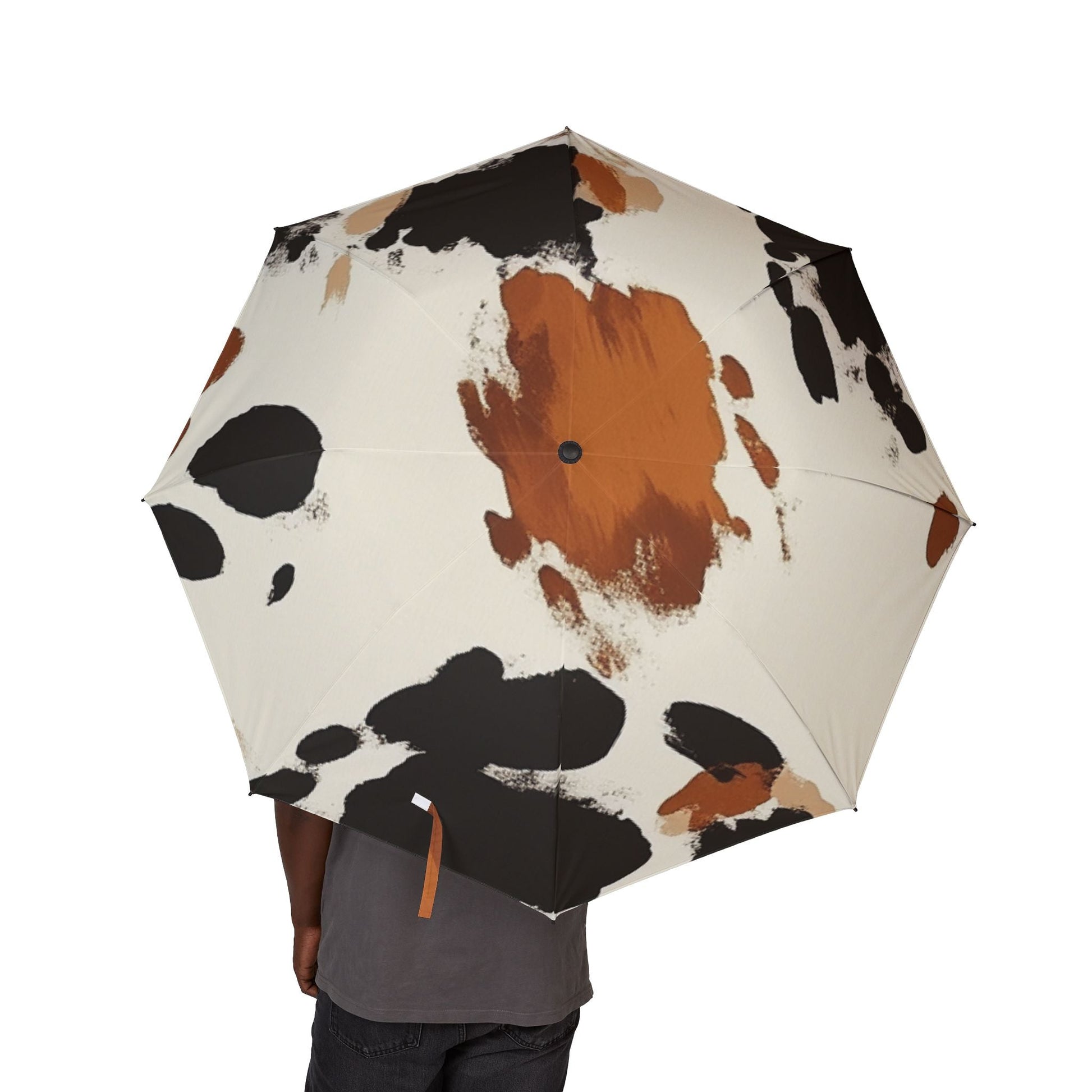 Earth Tone Splatter Umbrella, Artsulli - Art is Long, Life is Short, Accessories, , , , , , , 