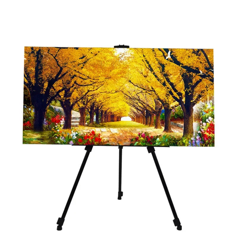 Buy The Best By Artsulli - Art is Long Life Short - Portable Adjustable Metal Sketch Easel Drawing For Artist Supplies Stand Foldable