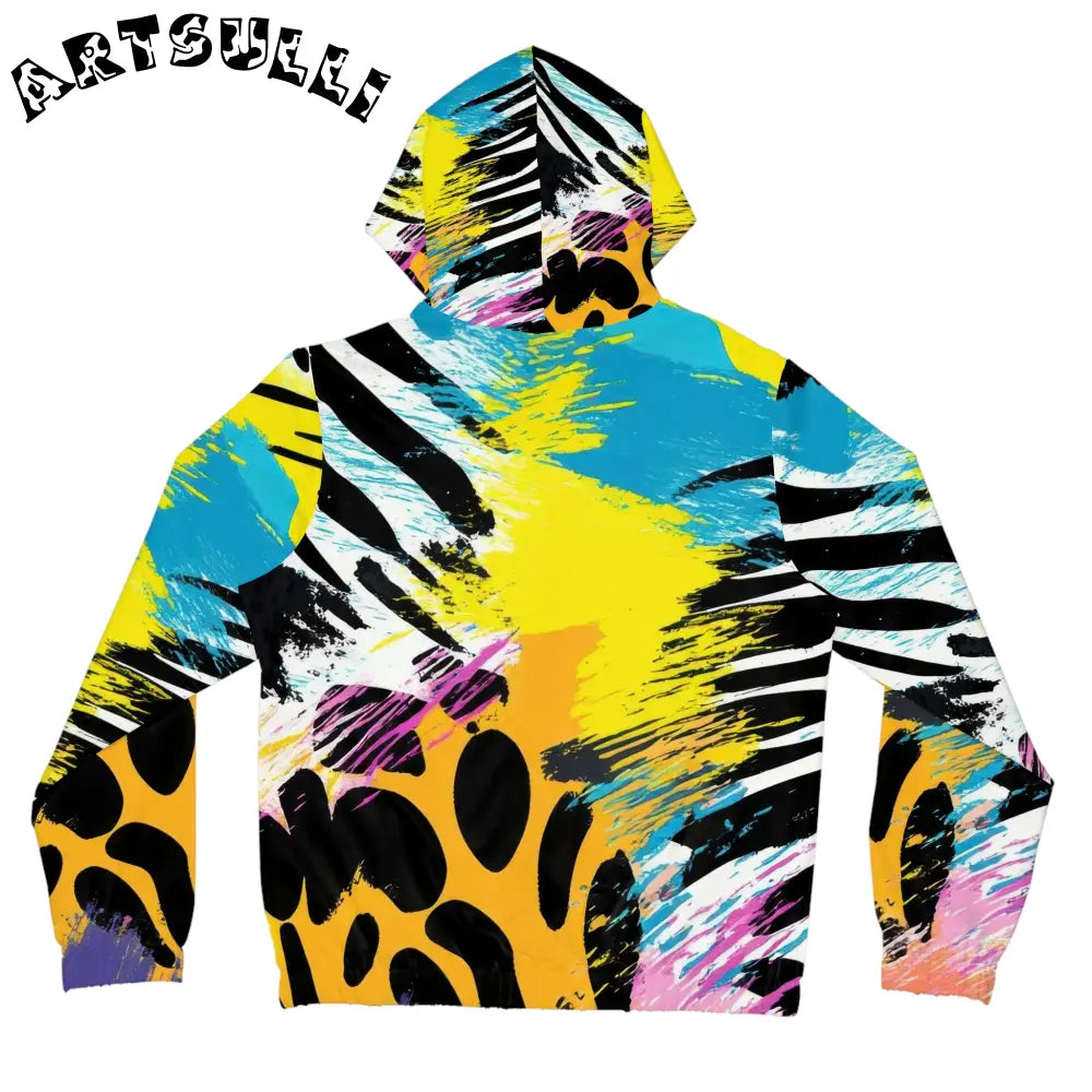 JAKKOUTTHEBXX Expressionist Jungle Cell Zip Hoodie 2025
