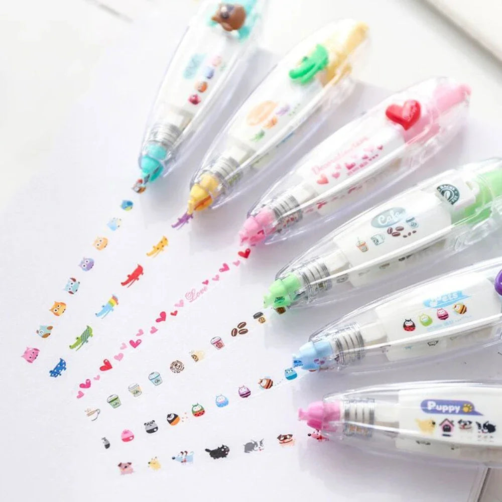 Buy The Best By Artsulli - Art is Long Life Short - 1 pc Kawaii Animals Mechanical Decorative Correction Tape Corrector Diary Diy Journal