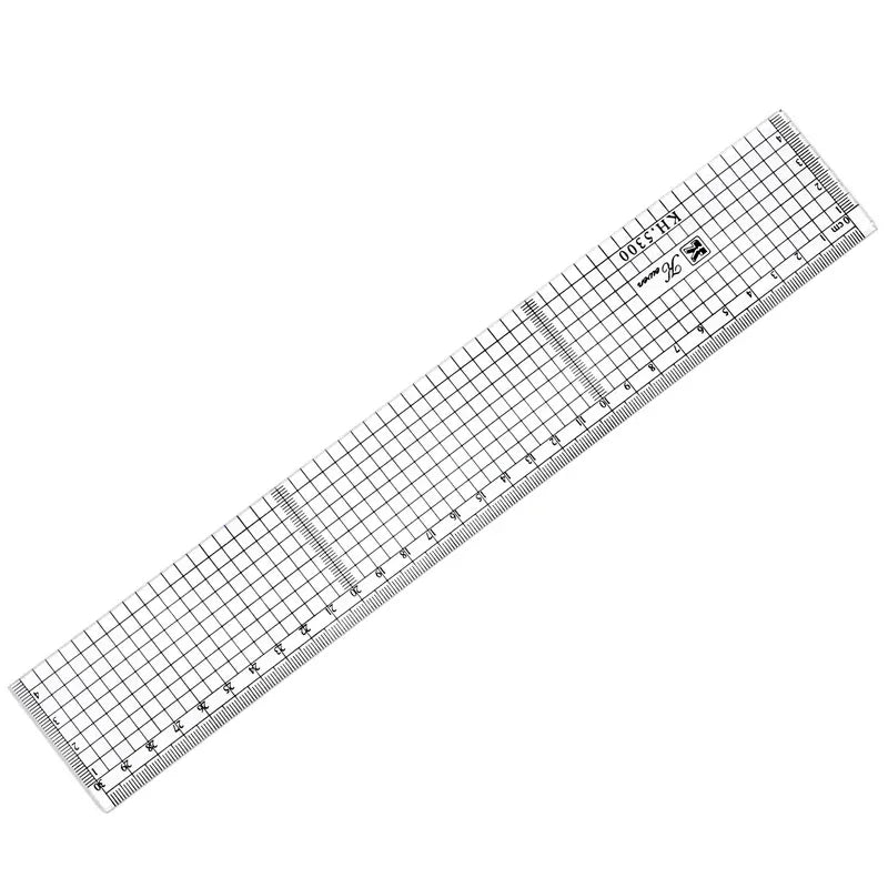 Buy The Best By Artsulli - Art is Long Life Short - Transparent Ruler Board 20 30 50cm Students Writing Desk Pad PVC Grid Sewing Cutting