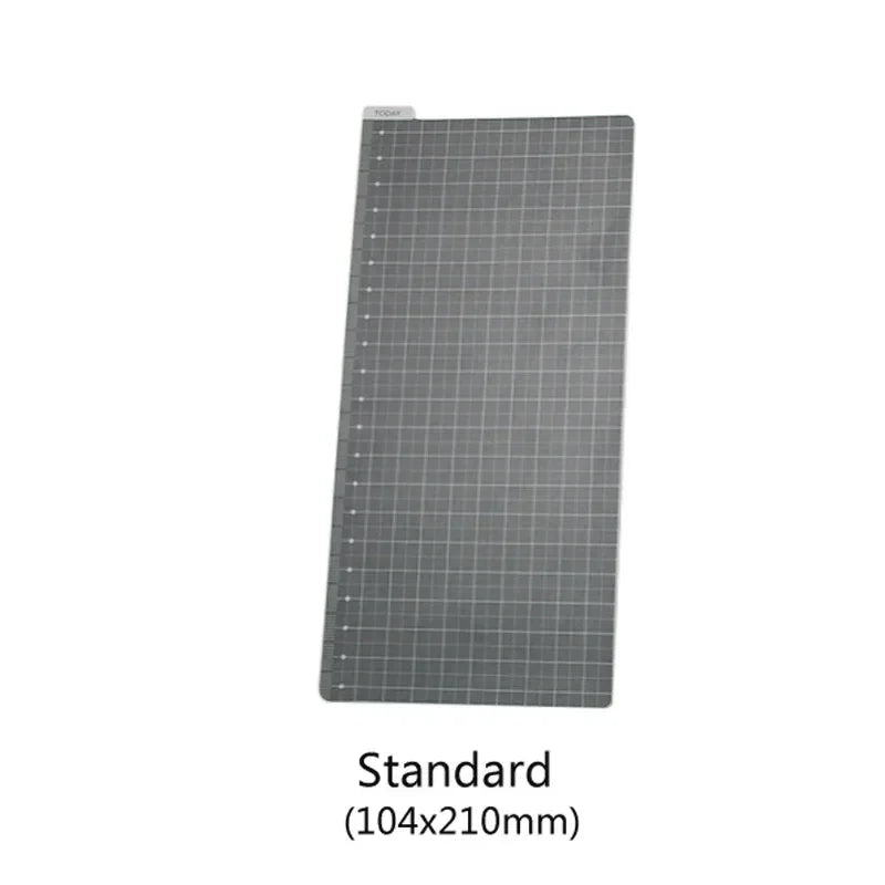 Buy The Best By Artsulli - Art is Long Life Short - Weeks Travelers Notebook A5 A6 Writing Mat Pad PVC Grid Sewing Cutting Mats Ruler Board