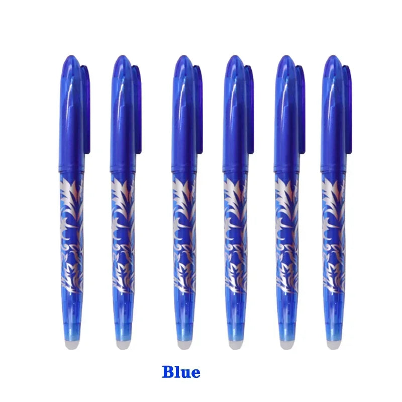 Buy The Best By Artsulli - Art is Long Life Short - 6 Pcs Multi-color Erasable Gel Pen Student Writing Creative Drawing Tools Office School
