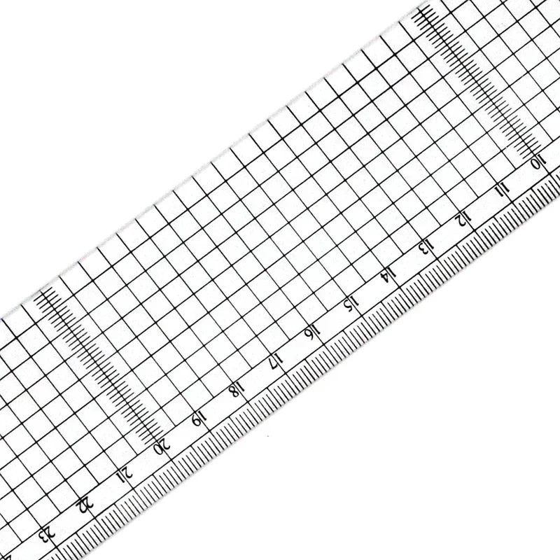 Buy The Best By Artsulli - Art is Long Life Short - Transparent Ruler Board 20 30 50cm Students Writing Desk Pad PVC Grid Sewing Cutting