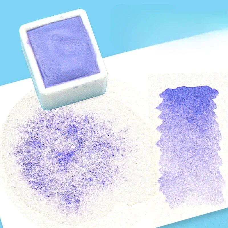 Buy The Best By Artsulli - Art is Long Life Short - 15ml Super Vision Layered Color Solid Watercolor Paint Tools Students Illustration