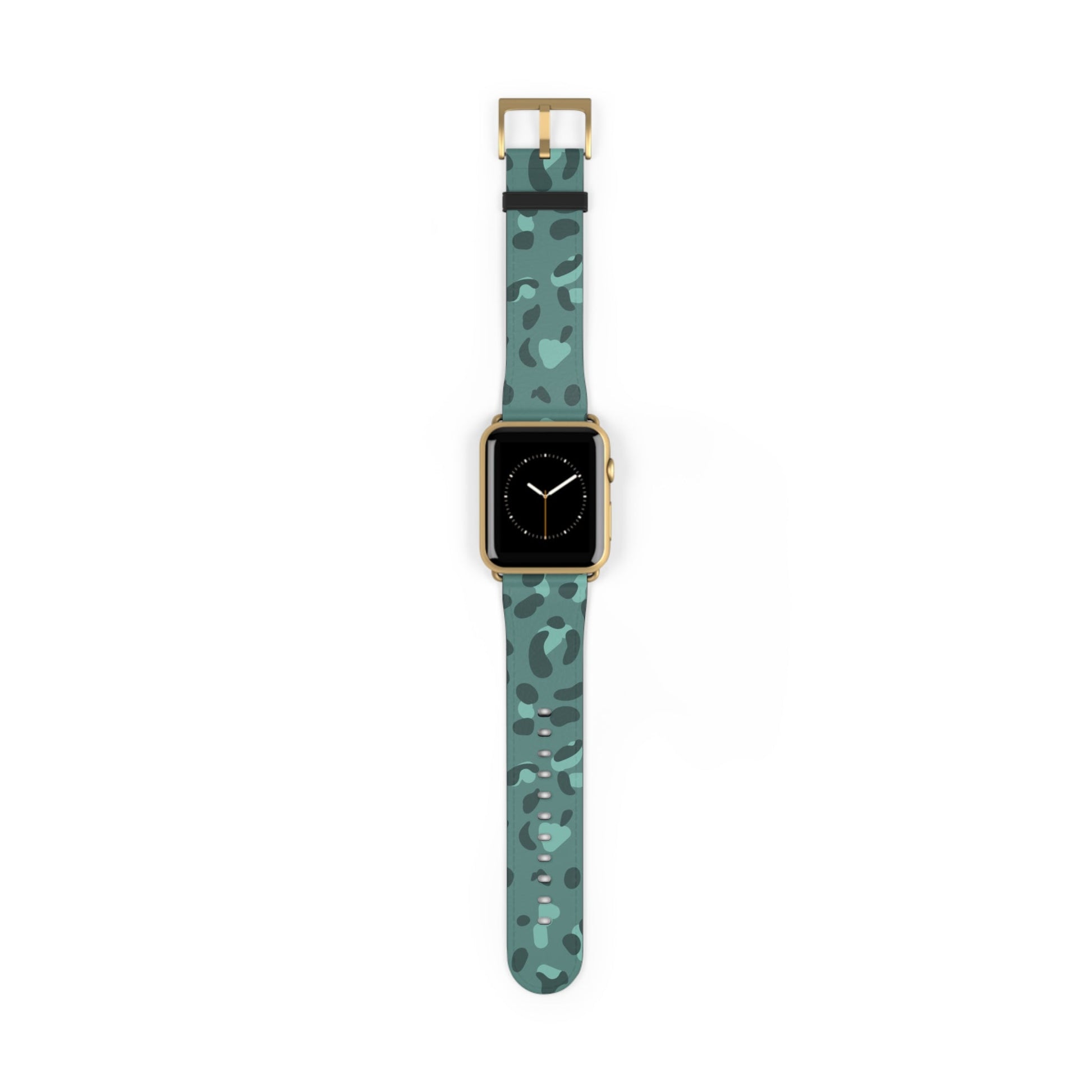 Faux Leather Leopard Apple Watch Band, Artsulli - Art is Long, Life is Short, Accessories, Size, 42 - 45 mm, Color, Gold Matte, , , 20210841221178155868