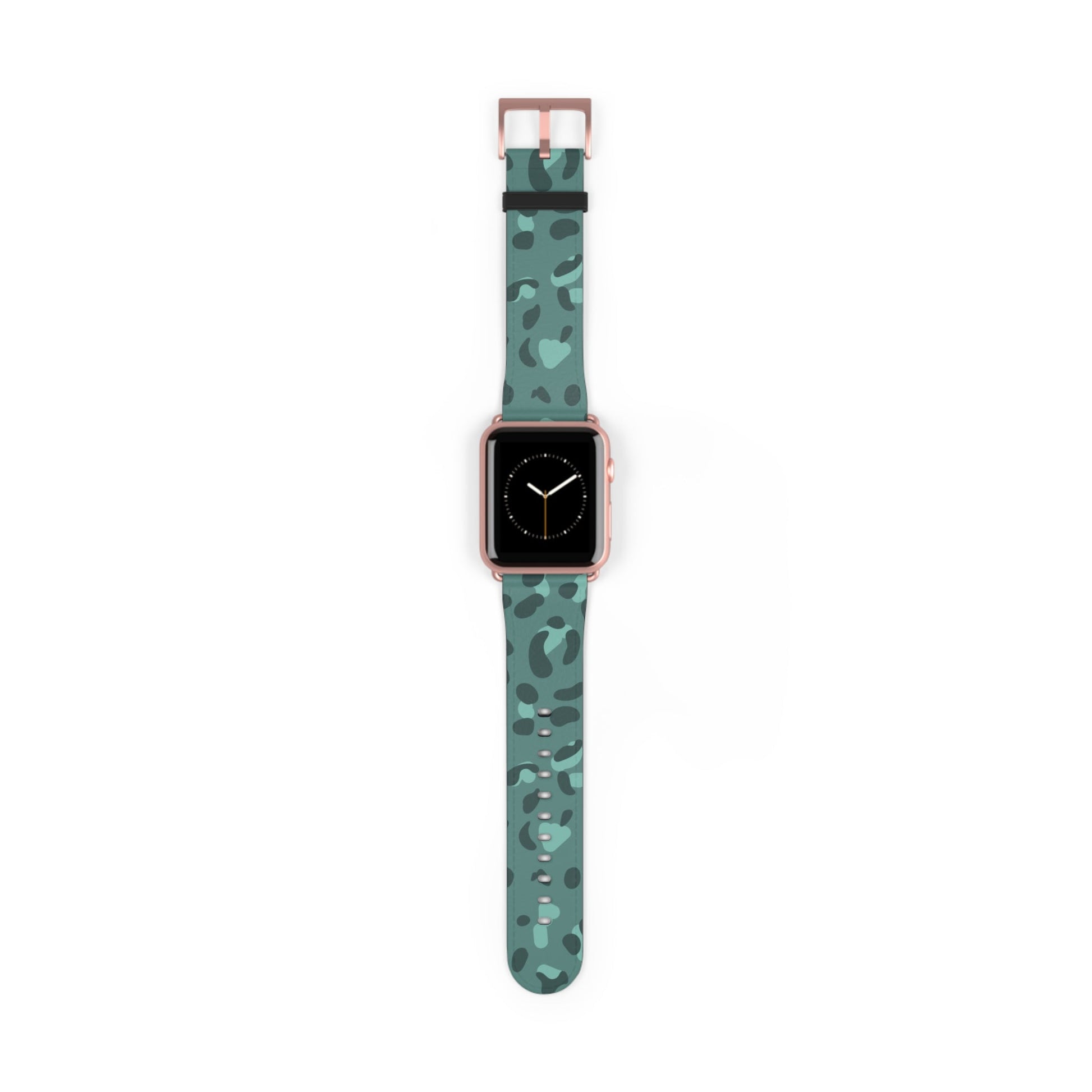 Faux Leather Leopard Apple Watch Band, Artsulli - Art is Long, Life is Short, Accessories, Size, 42 - 45 mm, Color, Rose Gold Matte, , , 62284800216658166680