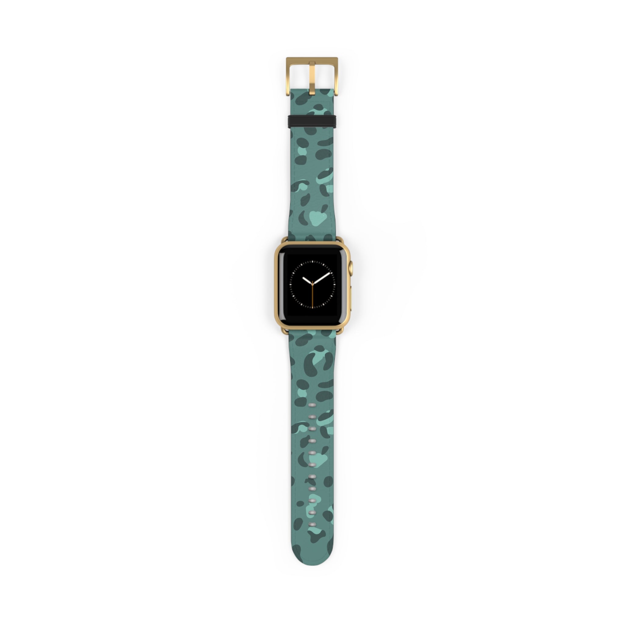 Faux Leather Leopard Apple Watch Band, Artsulli - Art is Long, Life is Short, Accessories, Size, 38 - 41 mm, Color, Gold Matte, , , 13559596372624235717