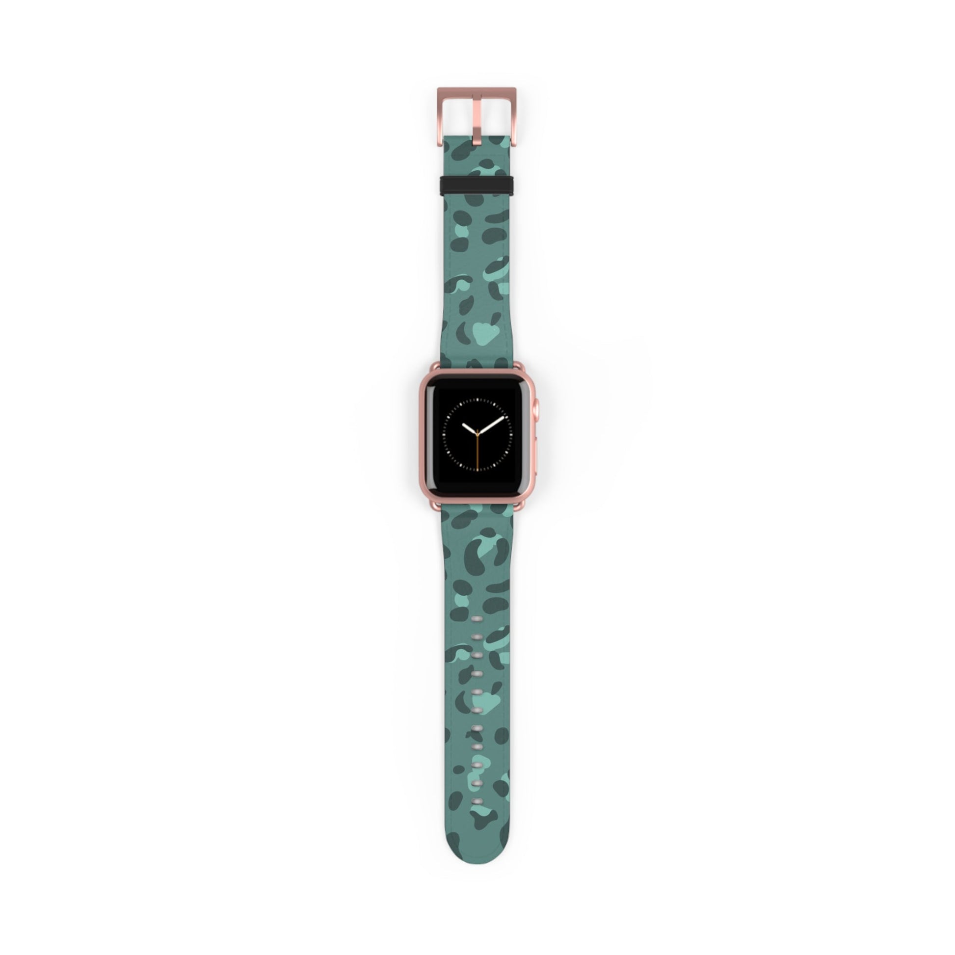 Faux Leather Leopard Apple Watch Band, Artsulli - Art is Long, Life is Short, Accessories, Size, 38 - 41 mm, Color, Rose Gold Matte, , , 33437374830542368067