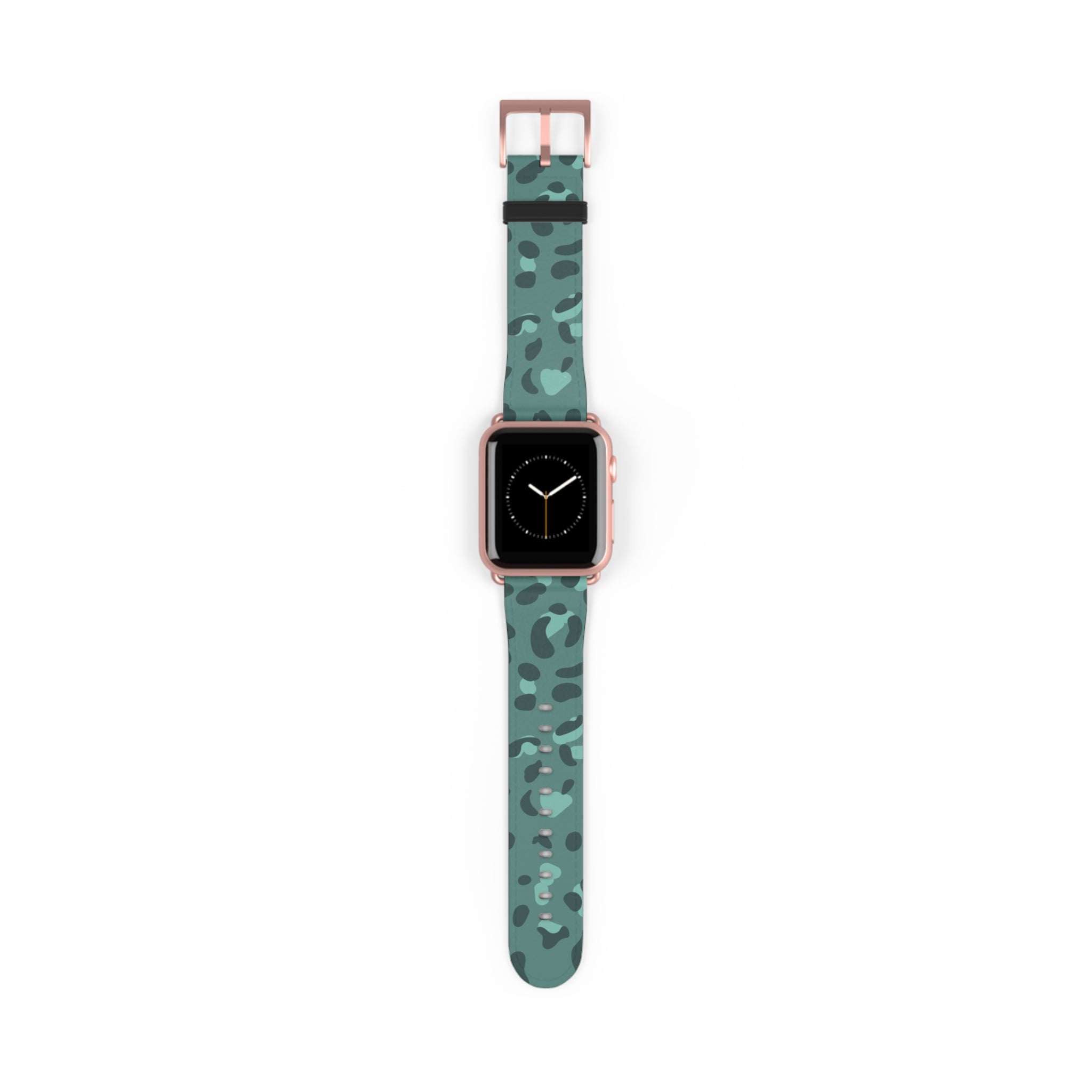Faux Leather Leopard Apple Watch Band, Artsulli - Art is Long, Life is Short, Accessories, Size, 38 - 41 mm, Color, Rose Gold Matte, , , 33437374830542368067