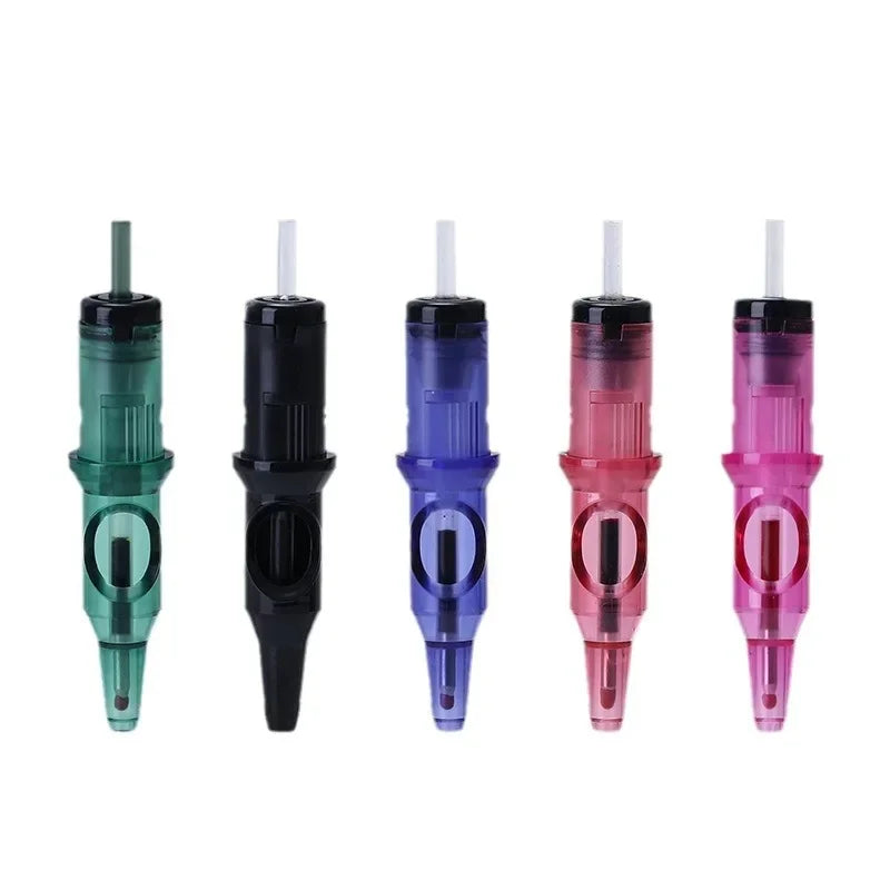 Buy The Best By Artsulli - Art is Long Life Short - New Ball Point Pen Tattoo Cartridge Needles 5 Colors Practice Drawing For Motor Grip