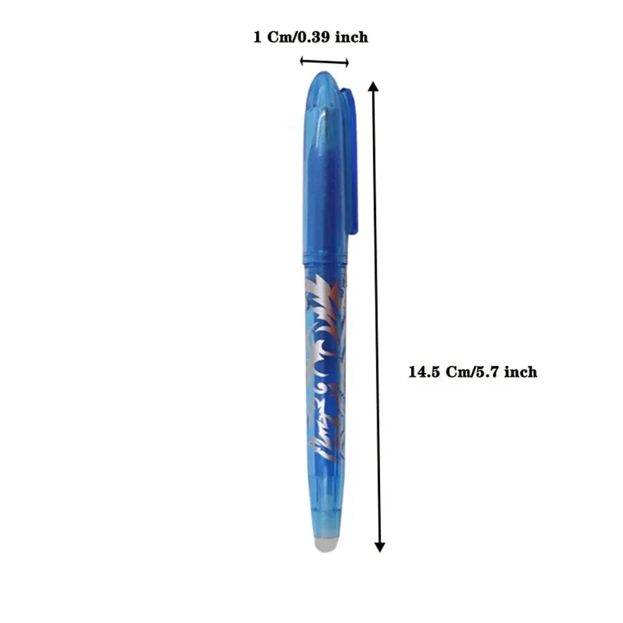 Buy The Best By Artsulli - Art is Long Life Short - 6 Pcs Multi-color Erasable Gel Pen Student Writing Creative Drawing Tools Office School