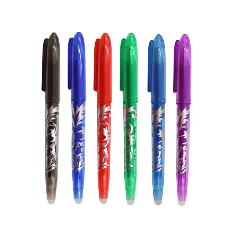 Buy The Best By Artsulli - Art is Long Life Short - 6 Pcs Multi-color Erasable Gel Pen Student Writing Creative Drawing Tools Office School