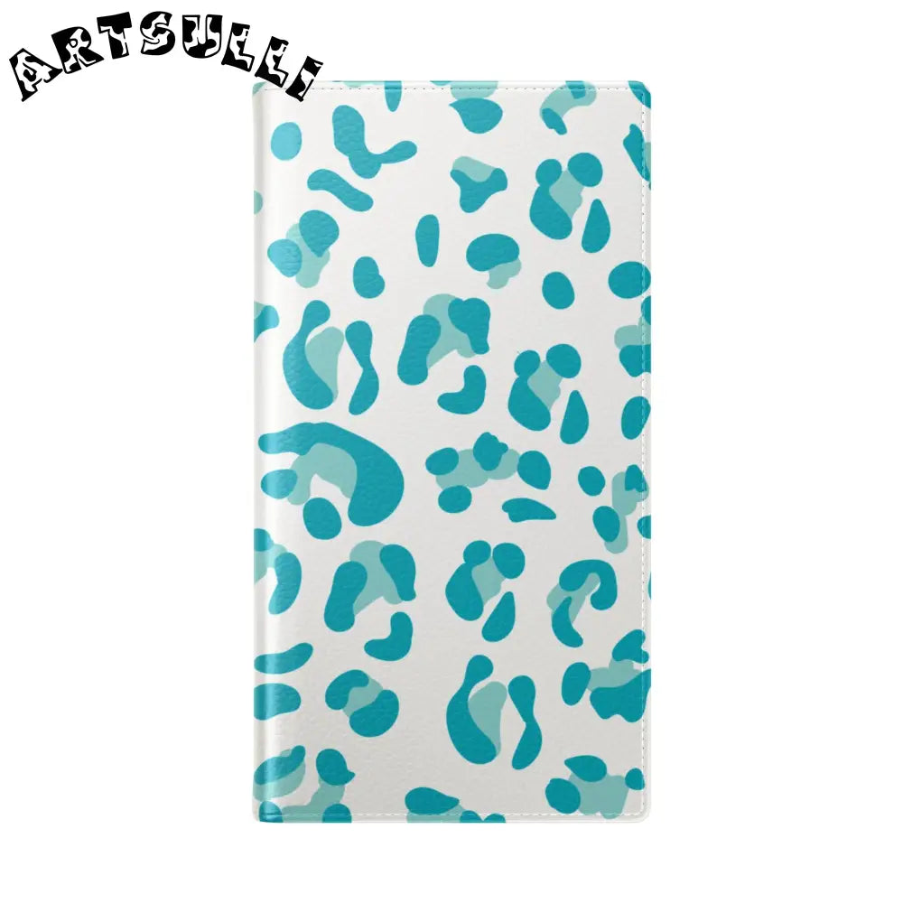 JAKKOUTTHEBXX Teal Leopard Print Flip Cases 2025