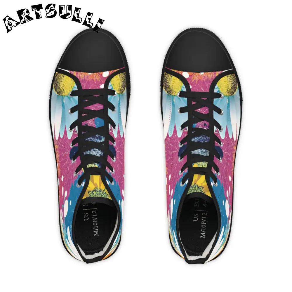 JAKKOUTTHEBXX Floral Abstract High Tops with Hi-Poly Deodorant Memory 2025